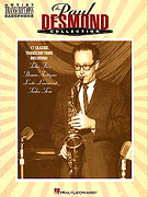 The Paul Desmond Collection Alto Sax cover